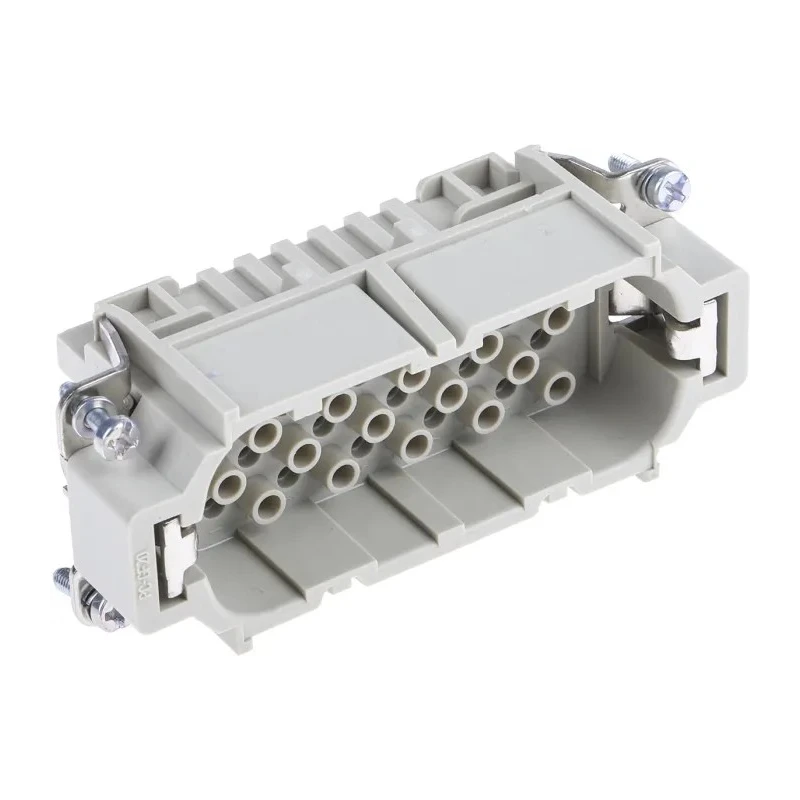 HARTING Heavy Duty Power Connector Insert 10A Han D Series Male 41 Contacts 09210403001