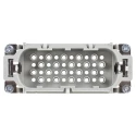 HARTING Heavy Duty Power Connector Insert 10A Han D Series Male 41 Contacts 09210403001