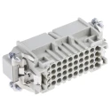 HARTING Heavy Duty Power Connector Insert 10A Han D Series Male 41 Contacts 09210403001