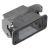 HARTING Han A Range Heavy Duty Power Connector Housing Bulkhead Mount IP65 Die Cast Aluminium Body 10A 09200100301