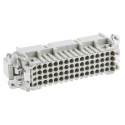 HARTING Heavy Duty Power Connector Insert, 10A, Han D Series Male, 64 Contacts 09210643001