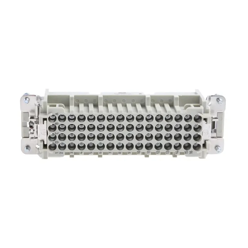 HARTING Heavy Duty Power Connector Insert, 10A, Han D Series Male, 64 Contacts 09210643001