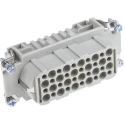 HARTING Heavy Duty Power Connector Insert, 10A, Han D Series Female, 41 Contacts 09210403101