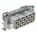HARTING Heavy Duty Power Connector Insert, 10A, Han D Series Female, 41 Contacts 09210403101