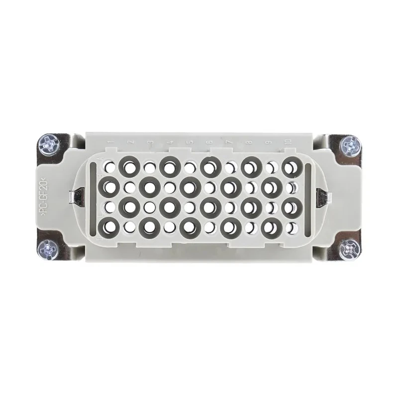 HARTING Heavy Duty Power Connector Insert, 10A, Han D Series Female, 41 Contacts 09210403101