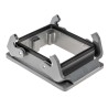 HARTING Han B Range Heavy Duty Power Connector Housing 2 Lever Bulkhead Mount Die Cast Aluminium IP65 09300320301