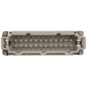 HARTING Heavy Duty Power Connector Insert 16A Han E Series Male 48 Contacts 09330242611