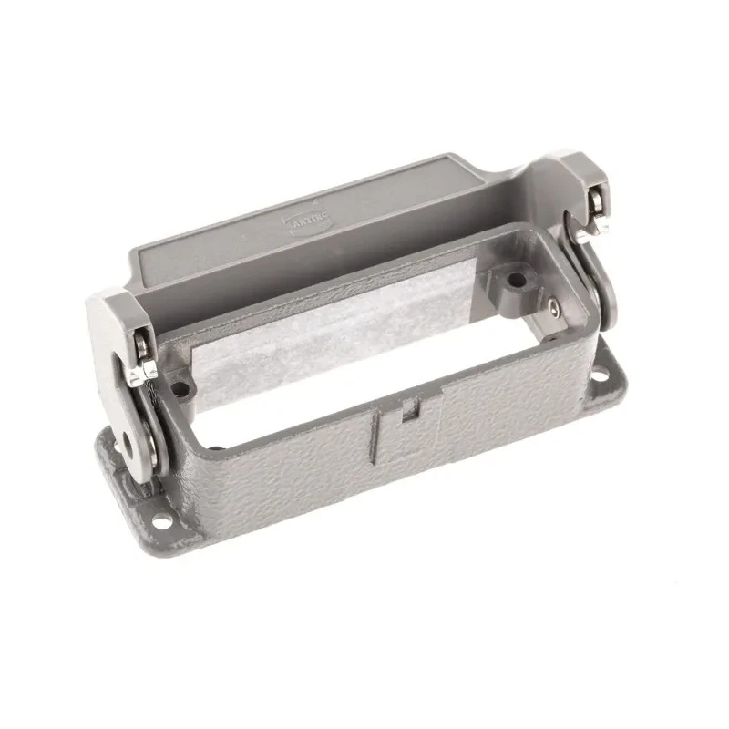 HARTING Han A Range Heavy Duty Power Connector Housing 16A Bulkhead Mount Die Cast Aluminium IP65 09200160301