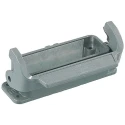 HARTING Han A Range Heavy Duty Power Connector Housing 16A Bulkhead Mount Die Cast Aluminium IP65 09200160301