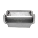 HARTING Han A Range Heavy Duty Power Connector Housing 16A Bulkhead Mount Die Cast Aluminium IP65 09200160301