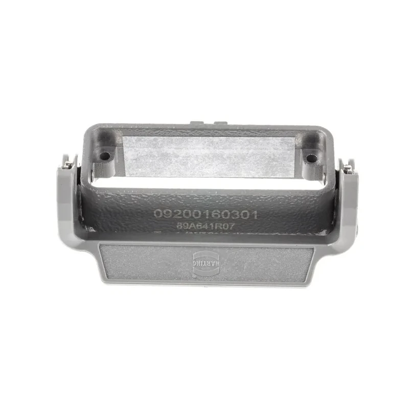 HARTING Han A Range Heavy Duty Power Connector Housing 16A Bulkhead Mount Die Cast Aluminium IP65 09200160301