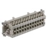 HARTING Heavy Duty Power Connector Insert 24 Contacts, 16A, Han E Series Female, 500V, Cable Mount 09330242711