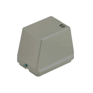 HARTING Han B Range Heavy Duty Power Connector Hood Die Cast Aluminium Body IP65 Side Cable Entry 1 Lever 48B 09300480541