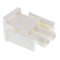 TE Connectivity Universal MATE-N-LOK Male Connector Housing 6.35 mm Pitch 2 Way 1 Row Straight 350777-1