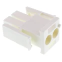 TE Connectivity Universal MATE-N-LOK Male Connector Housing 6.35 mm Pitch 2 Way 1 Row Straight 350777-1