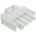 Molex Universal MATE-N-LOK Male Connector Housing 6.35 mm Pitch 4 Way 1 Row Straight 350779-1