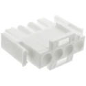Molex Universal MATE-N-LOK Male Connector Housing 6.35 mm Pitch 4 Way 1 Row Straight 350779-1