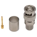 Telegartner 75Ω BNC Series Coaxial Connector Cable Male BNC, Straight Body Crimp J01002A0054