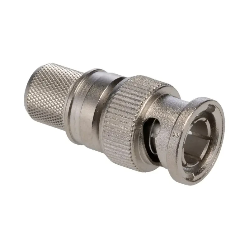 Telegartner 75Ω BNC Series Coaxial Connector Cable Male BNC, Straight Body Crimp J01002A0054