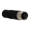 binder Sensor Actuator Cable Female 3 Way Straight to Unterminated 4 Way Free End, 2 m 79-3108-52-04