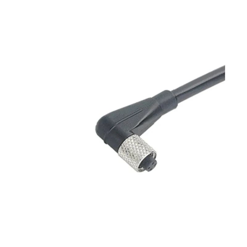 binder Sensor Actuator Cable Female 3 way Right Angle to Unterminated 4 way Free End, Polyurethane Jacket 79-3110-32-04