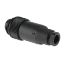 binder Circular Connector, 7 Contacts, Cable Mount, RD24 Size, Male Plug, 250V, 10A, IP65 & IP67, 693 Series RD24