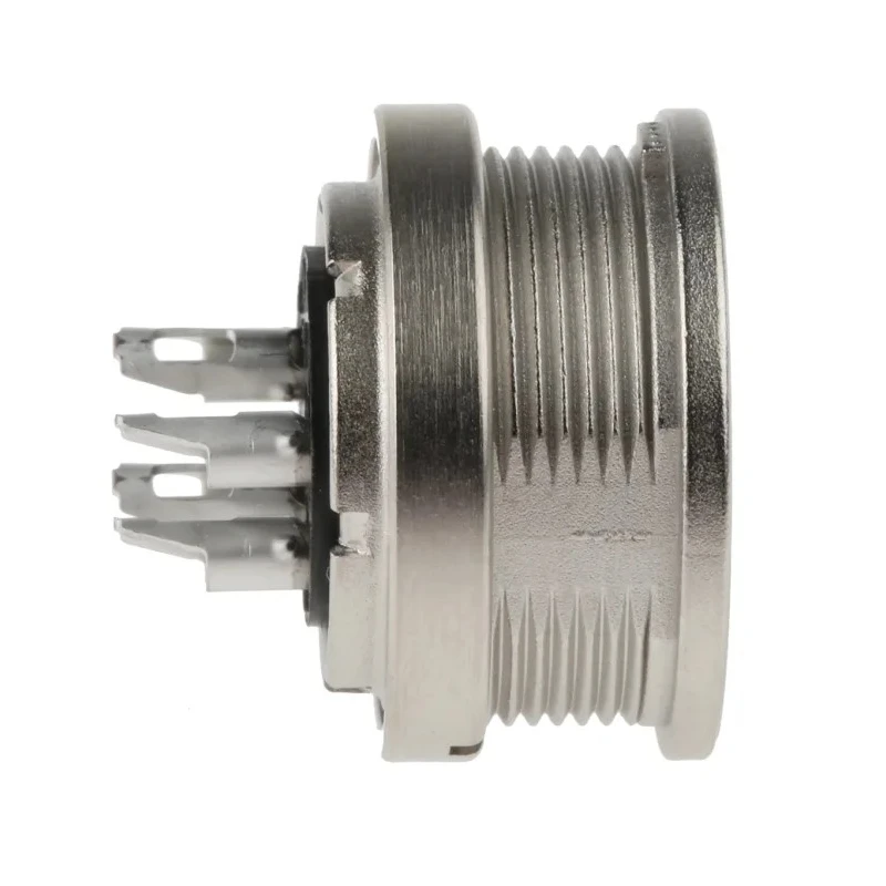 binder Circular Connector 4 Contacts Panel Mount M16 Socket Female IP40 680 Series 09-0312-00-04