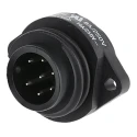 binder Circular Connector, 7 Contacts, Panel Mount, Socket, Male, IP67, Nylon Housing, 10A, 250V, 693 Series 09-4227-00-07