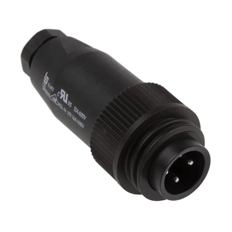 binder Circular Connector, 4 Contacts, Cable Mount, Plug, Male, IP65 IP67, 16A, 400V, 693 Series RD24