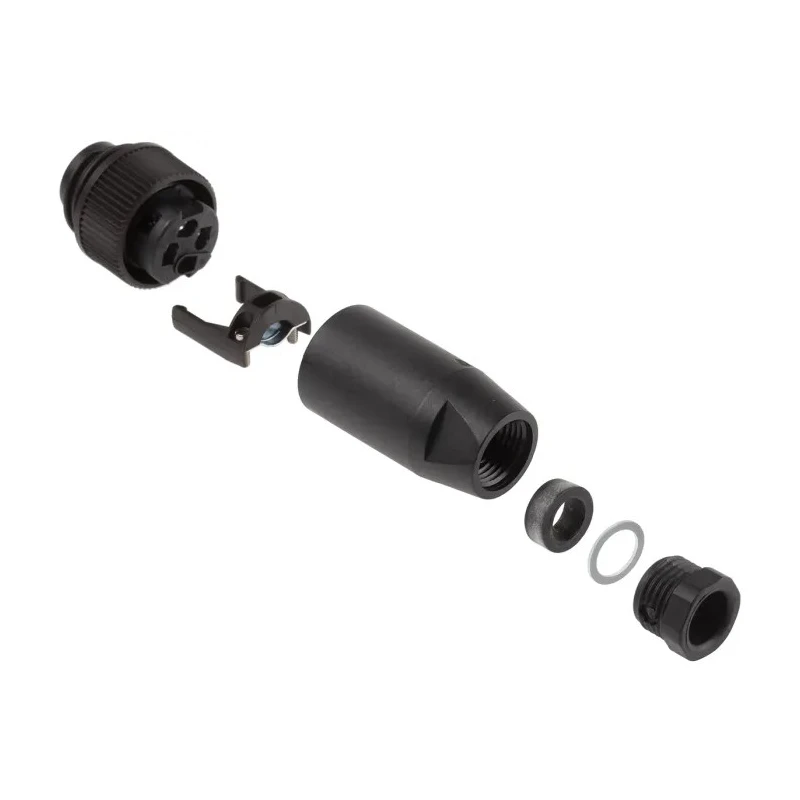 binder Circular Connector, 4 Contacts, Cable Mount, Plug, Male, IP65 IP67, 16A, 400V, 693 Series RD24