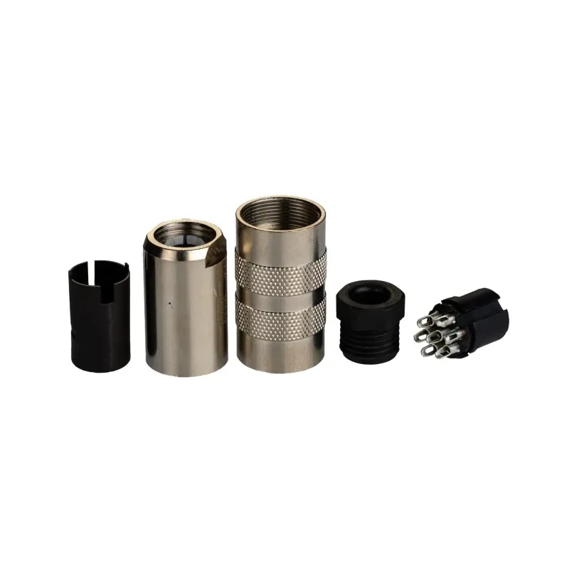binder Circular Connector, 7 Contacts, Cable Mount, M16 Connector, Plug Female, IP67, 125V, 5A, Series 423 99-5126-15-07