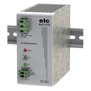 ELC Switched Mode DIN Rail Power Supply 220-240V AC Input 15V DC 10A Output 150W ALE1210