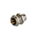 binder Circular Connector 5 Contacts Panel Mount M9 Socket Male IP40 Nylon Housing 125V 3A 711 Series 09-0097-00-05