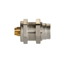 binder Circular Connector 5 Contacts Panel Mount M9 Socket Male IP40 Nylon Housing 125V 3A 711 Series 09-0097-00-05