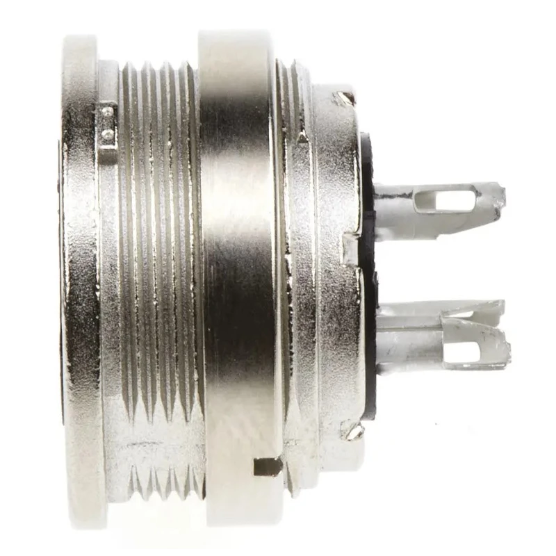 binder Circular Connector, 3 Contacts, Panel Mount, M16 Connector, Socket, Female, IP40, 250V, 7A, Die Cast 09-0308-00-03