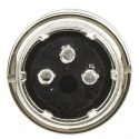 binder Circular Connector, 3 Contacts, Panel Mount, M16 Connector, Socket, Female, IP40, 250V, 7A, Die Cast 09-0308-00-03