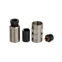binder Circular Connector 12 Contacts Cable Socket Female M16 Connector 60V 3A IP67 Copper Zinc Alloy 423 99-5130-15-12