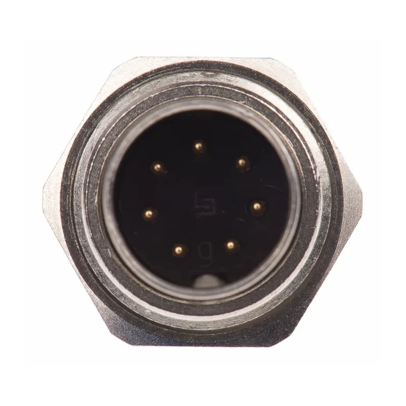 binder Circular Connector 7 Contacts Panel Mount M9 Socket Male IP40 Nylon Housing 125V 1A 711 Series 09-0477-00-07