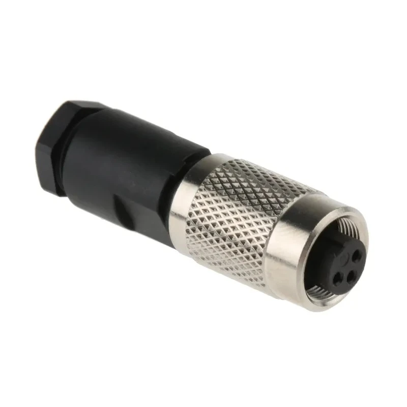binder Industrial Circular Connector 3 Contacts Cable M9 Socket Female IP67 712 Series 