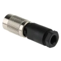 binder Industrial Circular Connector 3 Contacts Cable M9 Socket Female IP67 712 Series 