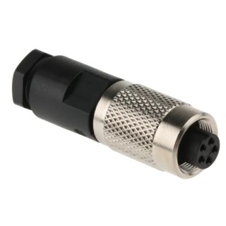 binder Industrial Circular Connector, 5 Contacts, Cable Mount, M9 Size, Socket Female, Solder Termination, , 125V, 3A IP67