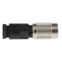 binder Industrial Circular Connector, 5 Contacts, Cable Mount, M9 Size, Socket Female, Solder Termination, , 125V, 3A IP67