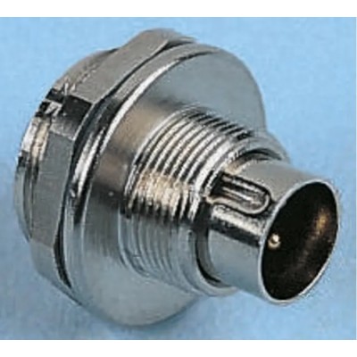 binder Circular Connector, 3 Contacts, Panel Mount, M9 Connector, Socket, Male, IP67, 712 Series 09-0407-00-03