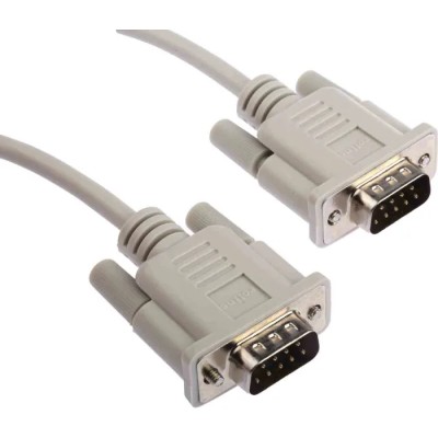 Roline Male D-Sub 9-Pin to Male DB9 Serial Cable 1.8 m Polyvinyl Chloride 11.01.6018-50