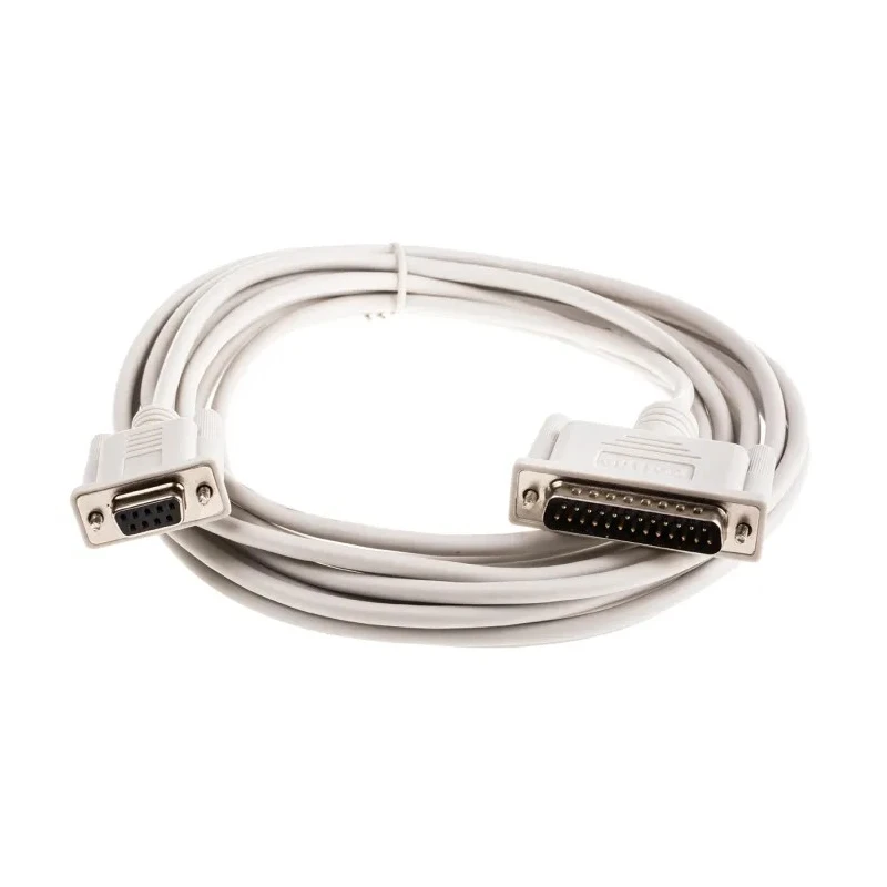 Roline Female D-Sub 25-Pin, D-Sub 9-Pin to Male DB25 Serial Cable, 6 m Polyvinyl Chloride 11.01.4560-20