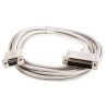 Roline Female D-Sub 25-Pin, D-Sub 9-Pin to Male DB25 Serial Cable, 6 m Polyvinyl Chloride 11.01.4560-20