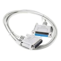 Roline Male D-Sub 25-Pin to Female DB25 Serial Cable 1.8 m PVC Jacket DB25