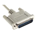 Roline Male D-Sub 25-Pin to Female DB25 Serial Cable 1.8 m PVC Jacket DB25