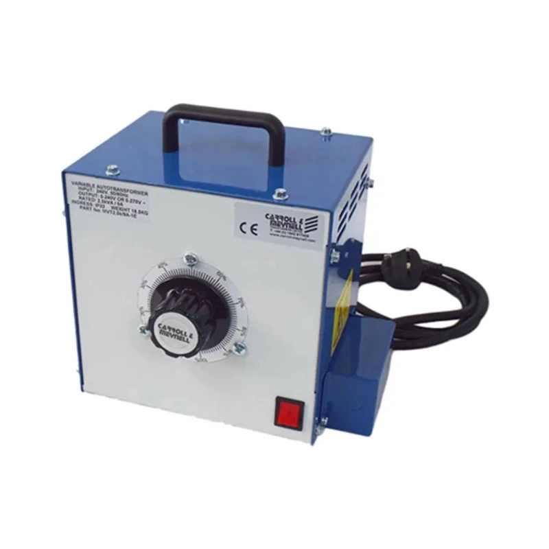 Carroll & Meynell Manual Variac 1 kVA, 240 V, 1 Phase, 5 Output MVT1k/3.5A-1E