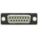 HARTING D-Sub 15 Way Straight 2.77 mm Pitch Panel Mount D-Sub Connector Female 09670154704